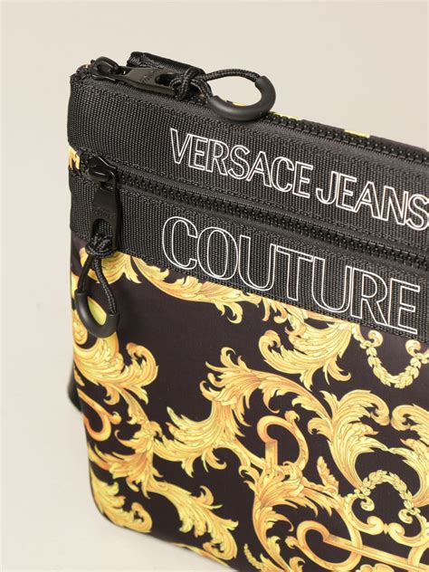 tracolla uomo versace jeans|versace jeans couture.